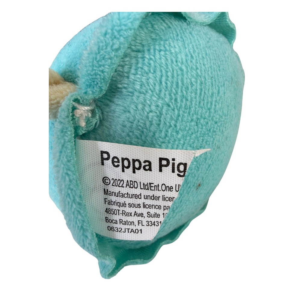 Peppa Pig Rebecca Rabbit Plush 8" Bunny Stuffed Animal Toy Hasbro Just Play - Picture 5 of 5